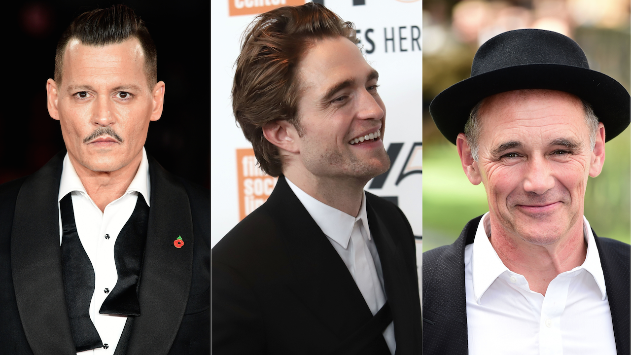 Johnny Depp Robert Pattinson Mark Rylance 