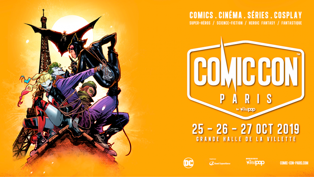 Comic Con Paris 2019 bannière