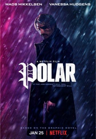 Affiche Polar Mads Mikkelsen Netflix
