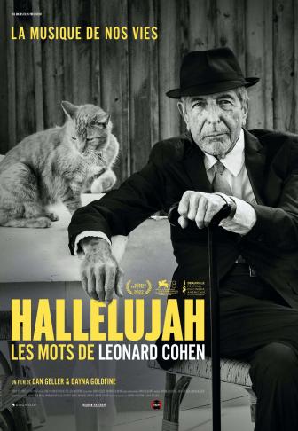 Hallelujah, Les Mots de Leonard Cohen affiche