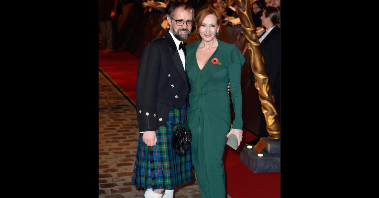 Avant-première des Animaux fantastiques 2 à Paris : l'auteur J.K. Rowling et son mari Neil Michael Murray
