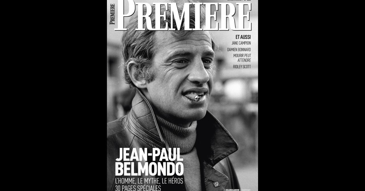 Première n°522 :  Jean-Paul Belmondo est en couverture