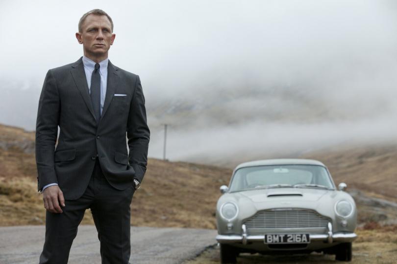 Daniel Craig voiture Skyfall